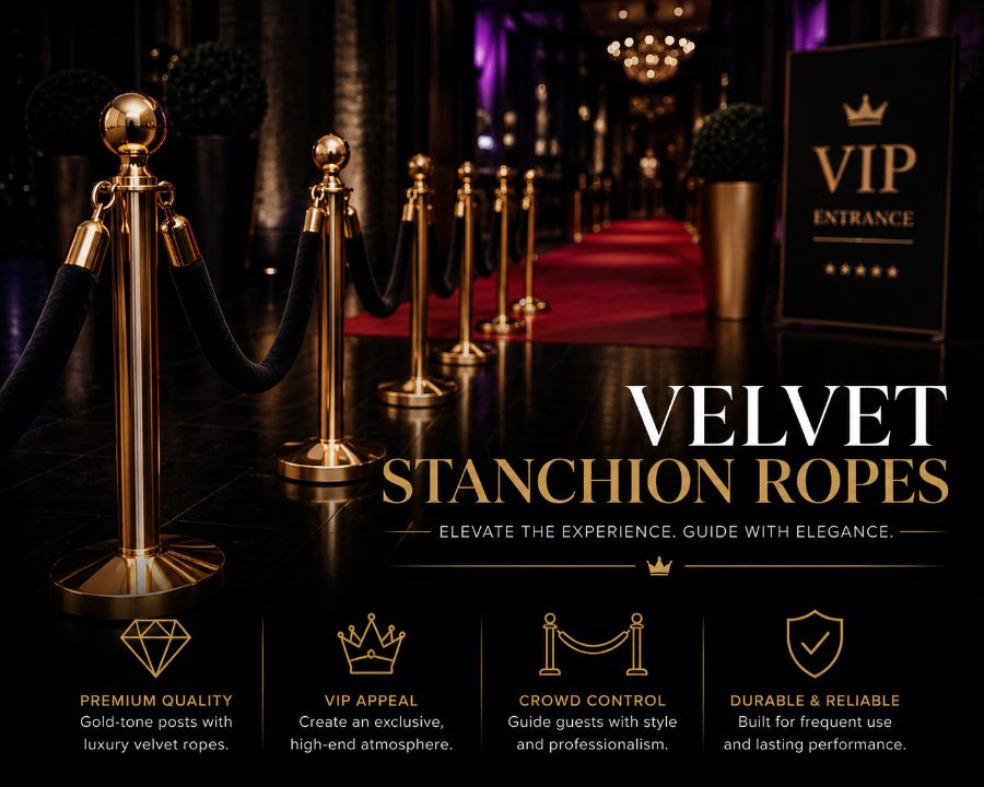 Velvet Stanchion Ropes